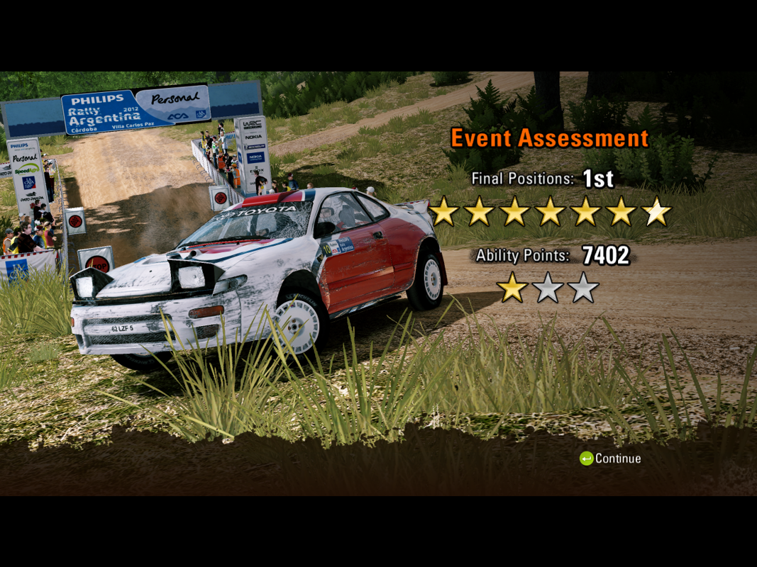 WRC 3 screenshot 3 for Xbox 360